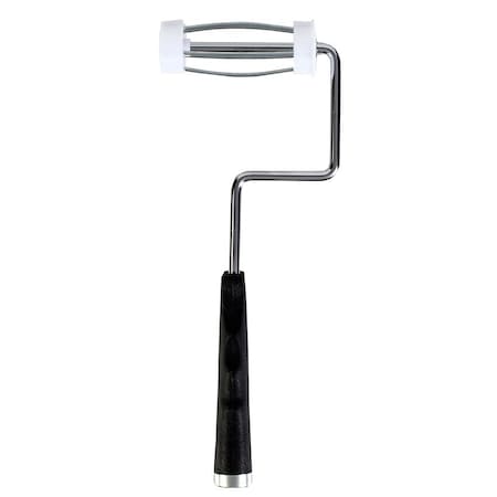 Wooster Paint Roller Frame, 5 Wire Cage, Plastic Handle, 4" Rollers 0F0010-4